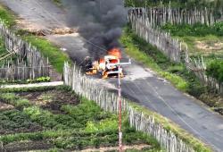 Keji! KKB Papua Bakar Angkot dan Tembak Mati Sopir di Paniai