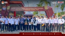 Anggota KPU dan PPK Kobar Ikuti Rapat Konsolidasi Pilkada Tahun 2024 di Palangka Raya