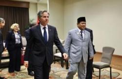 Pertemuan Bilateral, Prabowo Subianto-Anthony Blinken Bahas Gencatan Senjata Permanen di Gaza