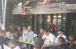 Datangi Markas GRIB Jaya Sumsel, Mawardi Yahya Janjikan Hal Ini Bila Terpilih Gubernur Sumsel