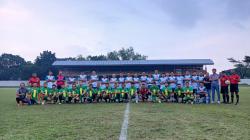 Dispora Jabar dan Legend Persib Vs Pemkot Tasikmalaya Berlangsung Sengit, Asep Sukmana Cetak Gol