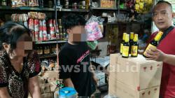 Polres Tegal Kota Sita Puluhan Botol Miras