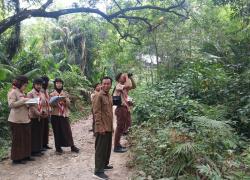 Saka Wanabakti Kwarcab Grobogan Amati Satwa di Hutan, Ini Yang Ditemukan