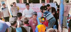 Polres Pasangkayu Qurban 7 Ekor Sapi di Hari Raya Idul Adha
