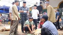 Masjid Asy-Syifa Rumah Sakit Guntur Garut Qurban 3 Ekor Sapi dan 11 Ekor Kambing