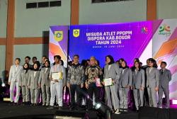 PPOPM Kabupaten Bogor Wisuda 41 Atlet dari 12 Cabang Olahraga