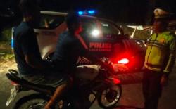 Sat Lantas Polres Batu Bara Melakukan Patroli Mencegah Terjadinya Aksi Balap Liar, Geng Motor Dan Be