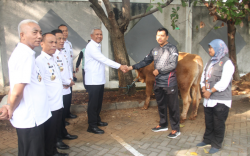 Wujud Takwa Kepada Allah SWT, Kemenkumham Jateng Gelar Penyembelihan Hewan Kurban Idul Adha 1445 H