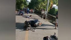 4 Sepeda Motor Tabrakan Beruntun di Baubau, 1 Orang Meninggal di Lokasi Kejadian