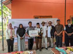 Berawal Anak Nunggak Biaya Sekolah, Rumah Paryono di Geyer Dibedah Lazismu Grobogan