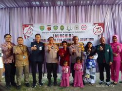 Polres Indramayu Launching Program Gerakan Orang Tua Asuh Anak Stunting