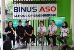 Tim Mahasiswa BINUS ASO Berlaga di Lomba Desain Kendaraan Ramah Lingkungan Shell Eco-Marathon