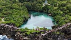 Pesona Danau Weekuri di Desa Kalenarogo Sumba, Airnya Jernih dan Bergradasi