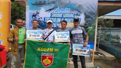 Hebat, Prajurit Yonif 410/Alugoro Rajai Sindoro Sumbing Triatlon dan Duatlon Chalenge 2024