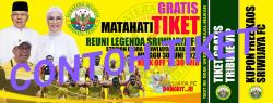 Tiket Gratis Big Match Matahati Reuni Legend Sriwijaya FC Habis Diserbu Publik Sepakbola Sumsel