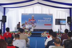 Direktur Keuangan PT Pertamina Kunjungi Unit Operasi di Wilayah Sulawesi