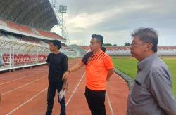 Jelang Big Match Matahati Reuni Legend Sriwijaya FC, Syahrial Oesman Cek Stadion Gelora Sriwijaya