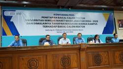 MWA UNS Tetapkan 5 Bakal Calon Rektor Periode 2024-2029, Ini Daftarnya