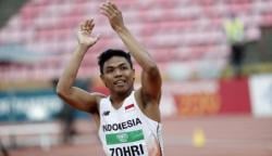 Lalu Muhammad Zohri Sprinter Indonesia Asal Lombok Lolos Olimpiade Paris 2024