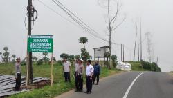 Cegah Terjadi Laka di Bukit Barisan Dieng, Satlantas Banjarnegara Pasang Rambu Peringatan