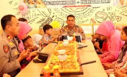 Begini Cara Polsek Purwodadi Bersama Anak Yatim Piatu Menyambut Hari Bhayangkara ke 78