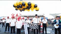 Kapolda dan Ketua PD Bhayangkari Sulbar Lepas Peserta Fun Run 5K dan Fun Walk