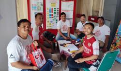 Serentak 72 Kota, Arsenal Indonesia Supporters Ponorogo Gelar Aksi Donor Darah