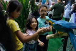 Intip Keseruan Pengunjung di Animal Xperience Vol 2 Delipark Mall