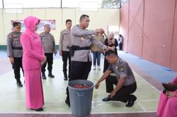 Polres Tanjungbalai Gelar Upacara Kenaikan Pangkat, Ini Kata Yon Edi Winara