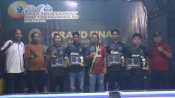 Maikel Tahili KBC POBSI Intan Jaya Berhasil Menjuarai 9 Ball Open Tournament MDF Trengginas 90