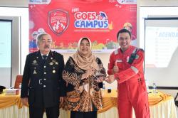 Pertamina Goes to Campus, Kenalkan Alat Pemadam di Kampus ITPB