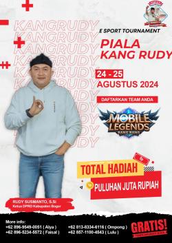 Gratis Pendaftaran, Parusus Gelar Turnamen E-Sport Piala Kang Rudy Berhadiah Puluhan Juta Rupiah