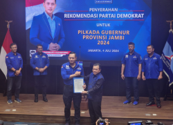 Demokrat Beri Rekomendasi ke Al Haris-Abdullah Sani untuk Pilgub Jambi 2024