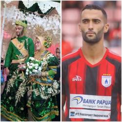 Ini Kata Kemenkumham Sulteng, Pemain Asing Persipura Nikahi Putri Asli Parigi Moutong