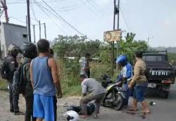 Truk Tabrak Motor di Jombang, Dua Pelajar Alami Luka Serius, Begini Kondisinya