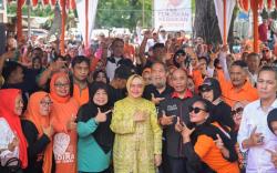 Indira Kukuhkan Puluhan Komunitas di Tamalate, Satu Tujuan Untuk Menang