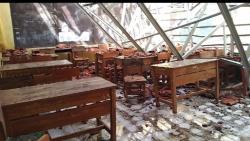 Imbas Cuaca Buruk Empat Ruangan di SDN 2 Sukadana Indramayu Ambruk, Disdikbud Rencanakan Renovasi
