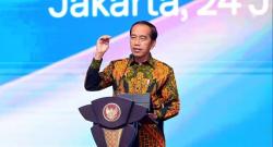 Ekonomi Global Bergejolak, Jokowi Optimis Stabilitas Ekonomi dan Politik Indonesia