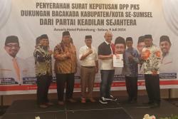 Serahkan SK Dukungan ke Bacawako dan Bacabup, PKS Sumsel: Struktur dan Kader Posisi Mode On