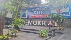 Situasi Kantor DPP Partai Demokrat Jelang Penyerahan Rekomendasi untuk Pilgub 2024 Sore Ini