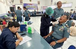 Tim Ladokgi TNI AL Ambil Data Antemortem Seluruh Prajurit Lanal Semarang, Ini Tujuannya