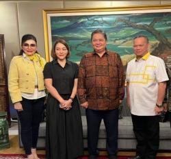 Pilgub Sulut 2024: Elly Lasut-MEP Temui Ketum Golkar di Jakarta