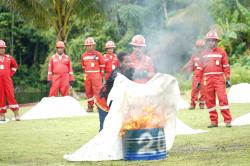 Masuk Rekor MURI, Kilang Kasim Torehkan Sejarah dalam Peragaan Pemadaman di Indonesia