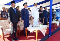 PJ Sekda Hadiri Upacara Pelantikan Diktama TNI AL, Harap Siswa Merawat Semangat dan Kedisiplinan