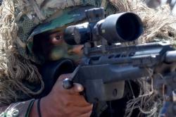 Kamuflase Militer Sniper Marinir Indonesia dan USMC