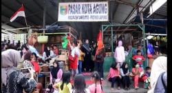 Video Jokowi Blusukan ke Pasar Kota Agung