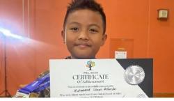 Kisah Gibran, Siswa Kelas 3 SD di Balikpapan Raih Medali Perak Olimpiade Matematika di Australia