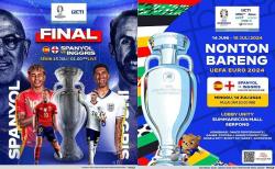 Nonton Bareng Final Euro 2024 Spanyol vs Inggris di Serpong Bersama RCTI