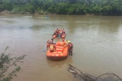 2 Warga Hilang Terseret Arus Sungai Barumun Padang Lawas, Tim SAR Lakukan Pencarian