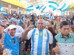 Gelar Nobar Final Copa America, Irjen Fakhiri Apresiasi Fans Argentina Ikut Jaga Kamtibmas